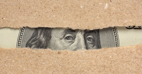 Hiding money